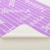 HAMbWG - Softest Fleece - Jouw naam! Sherpa Deken (3/4)