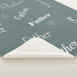 HAMbWG - Softest Fleece - Jouw naam! Sherpa Deken