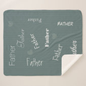 HAMbWG - Softest Fleece - Jouw naam! Sherpa Deken (Voorkant (horizontaal))