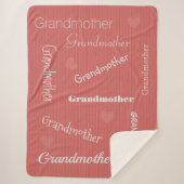 HAMbWG - Softest Fleece - Jouw naam! Sherpa Deken (Voorkant)