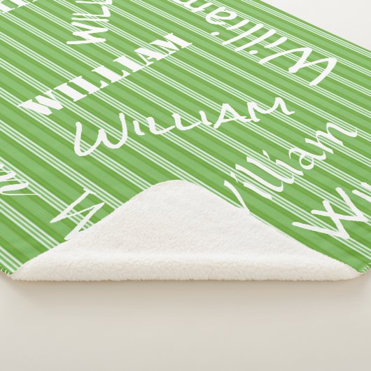 HAMbWG - Softest Fleece - Jouw naam! Sherpa Deken (3/4)