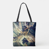 HAMbWG - Stadsbeeld Boodschappentas Tote Bag (Achterkant)