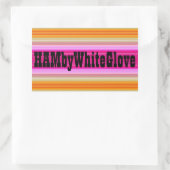 HAMbWG - Sticker - Roze zonnevaste Logo (Tas)
