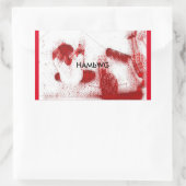 HAMbWG - Stickers - Resten van Schaatsen - Rood (Tas)