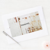HAMbWG - Stickers - Verhard Wit met Logo (Envelop)