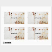 HAMbWG - Stickers - Verhard Wit met Logo (Vel)
