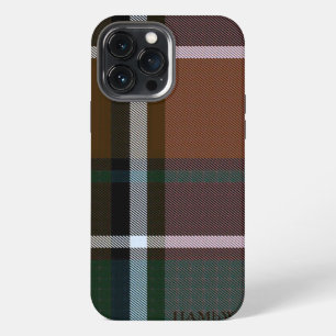 HAMbWG  Stroe Xtreme Hoesje - Bruin Plaid iPhone 13 Pro Max Hoesje