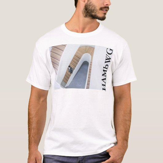 HAMbWG - T-Shirt - Architectuur White Lg (Voorkant)