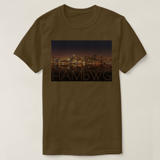 HAMbWG - T-Shirt - City Reflection 010417 1123A (Design voorkant)