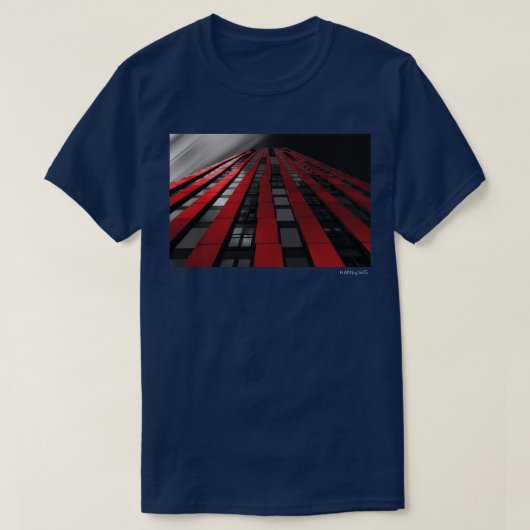HAMbWG - T-Shirt - Red Building 1920 010417 1236 (Design voorkant)