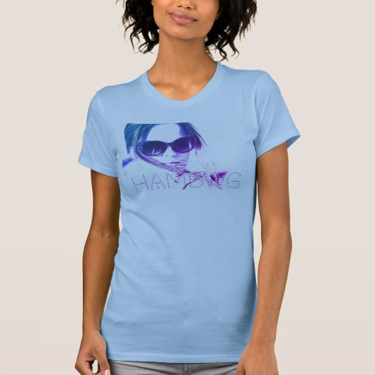 HAMbWG - T-Shirts - HAMbWG B W Face w Logo 4 (Voorkant)