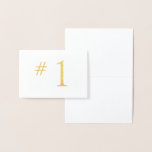 HAMbWG - Tabelnummer in Folie Folie Kaarten<br><div class="desc">HAMbWG - de kaarten van de Folie voegen enkel de juiste aanraking aan uw lijst bij uw speciale gebeurtenis toe. Voeg enkel het aantal in het tekstvakje toe en kies de kleur folie u wilt. Voor elk tabelnummer moet een nieuwe kaart worden gemaakt.</div>