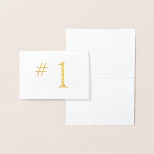 HAMbWG - Tabelnummer in Folie Kaarten (Display)