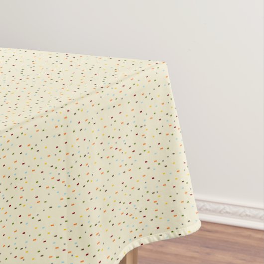 HAMbWG-tafelkledij - Gespikkelde matches met meerd Tafelkleed (Voorbeeld)