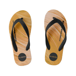 HAMbWG-Teenslippers - Oranje wervelkolom Kinder Teenslippers