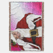 HAMbWG - Throw Blanket - Santa Claus Deken (Voorkant Verticaal)