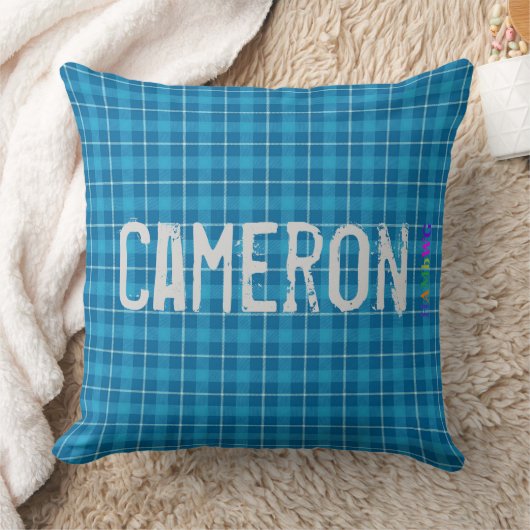 HAMbWG Vanity Pillow - Add name - L. Blue Play Kussen (Deken)