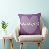 HAMbWG Vanity Pillow Heart in elke kleur met naam Kussen (Stoel)