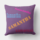 HAMbWG Vanity Pillow - jouw naam toevoegen Kussen (Achterkant)