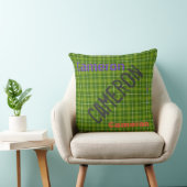 HAMbWG Vanity Pillow - Voeg jouw naam toe - Groen Kussen (Stoel)