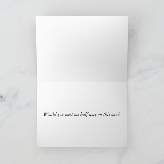 HAMbWG - Wenskaart - 2 katten Kaart (Binnen)