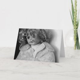 HAMbWG - Wenskaart - Girly Doll Kaart