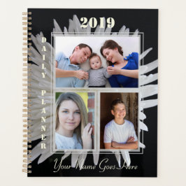 HAMbWG - White Dahlia Flower Planner