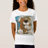 HAMbWG White T-Shirt - Teddy Bear (Voorkant)