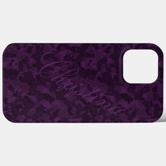 HAMbWG Xtreme Phone Case - Amethyst Camouflage (Achterkant (horizontaal))