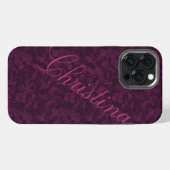 HAMbWG Xtreme Phone Case - Raspberry Camouflage iPhone Hoesje (Achterkant horizontaal)