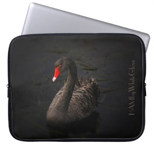 HAMbWG - Zwarte Zwanen Neoprene Laptophoes Laptop Sleeve