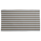 HAMbyWG - 2 Kussenslopen, King Blk/Wh/crm Strp Blk Kussensloop (Voorkant-Rechts)