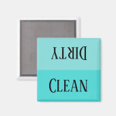 HAMbyWG - Aangepaste wasmachine - Schoon magneet (Voorkant / Achterkant)