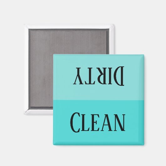 HAMbyWG - Aangepaste wasmachine - Schoon magneet (Voorkant / Achterkant)