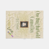 HAMbyWG - Baby Blanket - Eén ding Gold kan niet wo Fleece Deken (Voorkant (Horizontaal))