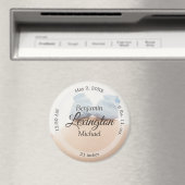 HAMbyWG - Baby Geboorteaankondiging Magneet (Insitu (Vaatwasser))