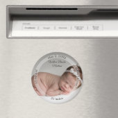 HAMbyWG - Baby geboorteaankondiging Magnet (Insitu (Vaatwasser))