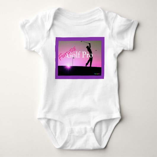 HAMbyWG - Baby T-Shirt - Girl Future Golf Pro (Voorkant)