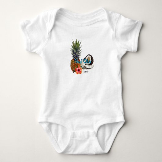 HAMbyWG - Baby's Hawaiin Vruchten T-shirt (Voorkant)