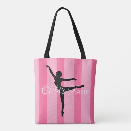 HAMbyWG - Ballerina Canvas tas - Roze/Roze (Achterkant)