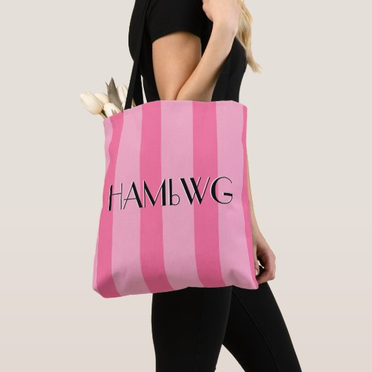 HAMbyWG - Ballerina Canvas tas - Roze/Roze (Dichtbij)