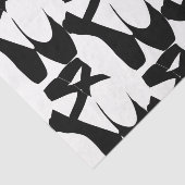 HAMbyWG - Ballerina Slippers in zwart Tissuepapier (Detail)