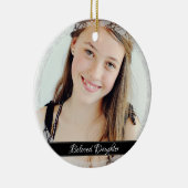 HAMbyWG Ballet Dancer - Foto-Ornament Keramisch Ornament (Rechts)
