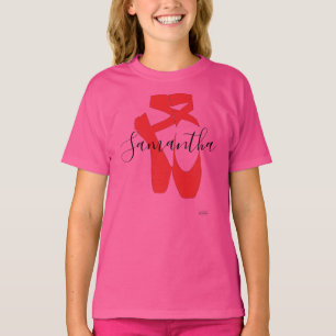 HAMbyWG Ballet Slippers met jouw naam T-shirt