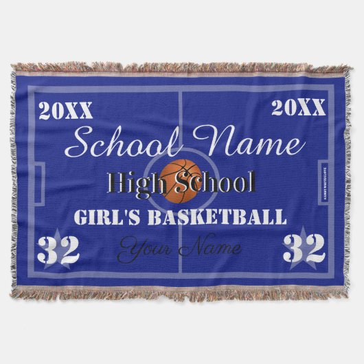 HAMbyWG -  Basketball Deken (Voorkant)