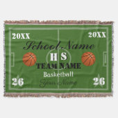 HAMbyWG  Basketball Deken (Voorkant)