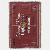 HAMbyWG -  Basketball Deken (Voorkant Verticaal)