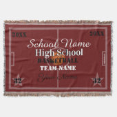 HAMbyWG -  Basketball Deken (Voorkant)