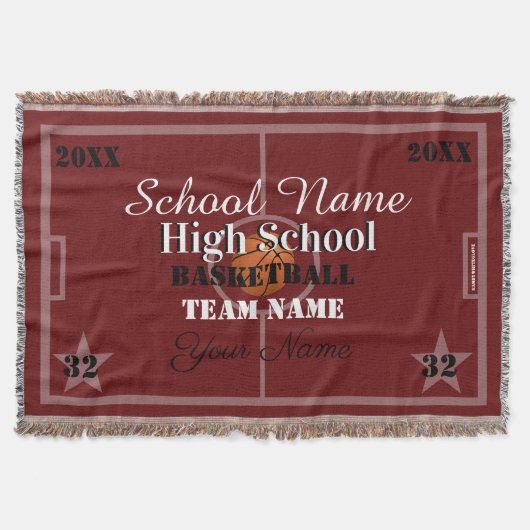 HAMbyWG -  Basketball Deken (Voorkant)