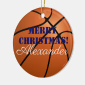 HAMbyWG - Basketball Keramisch Ornament (Links)